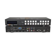 BZBGEAR 7x2 4K UHD Presentation Switcher Scaler w/HDMI/VGA/Component/Composite Video & Audio BG-PSC7X2